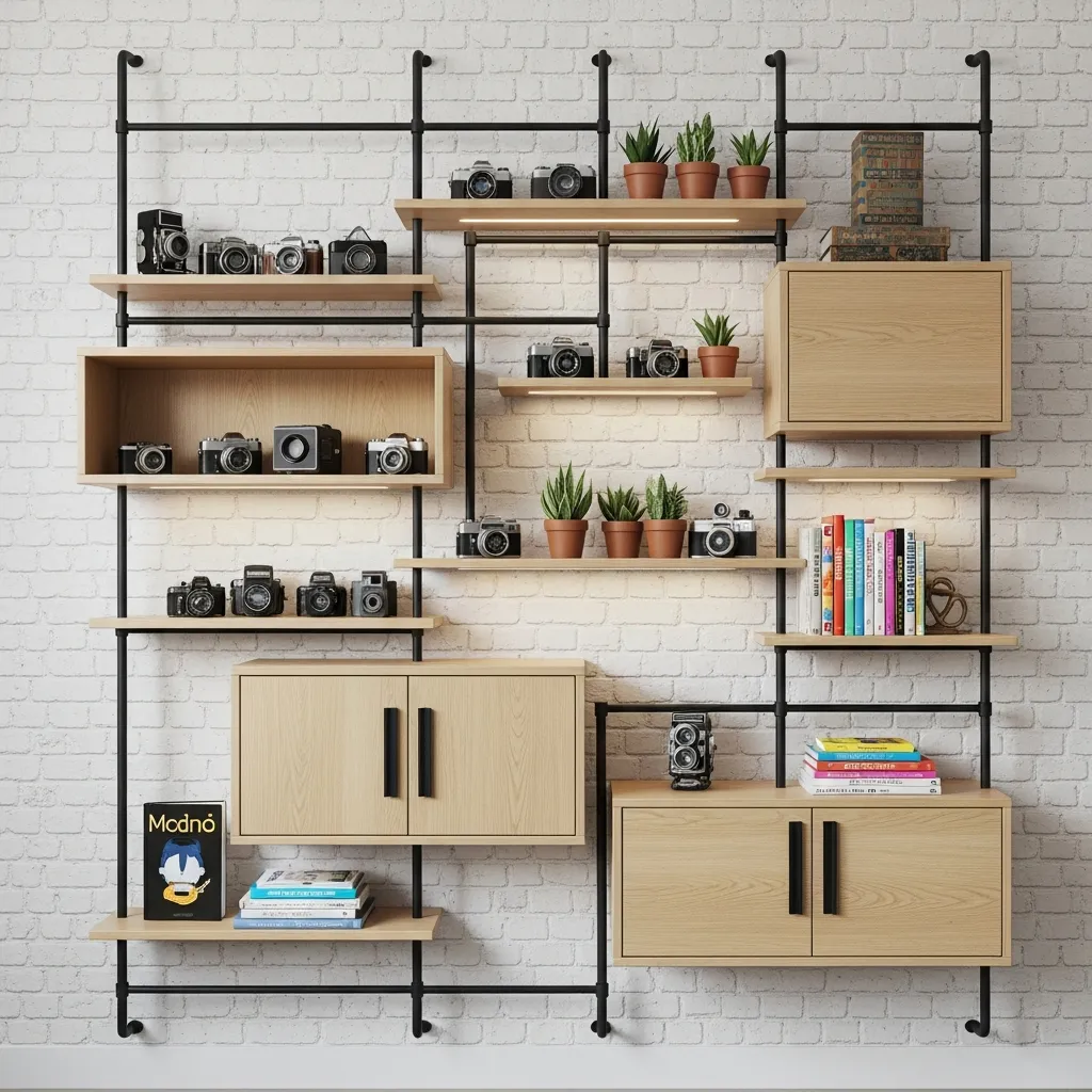 Wandregal System individuell